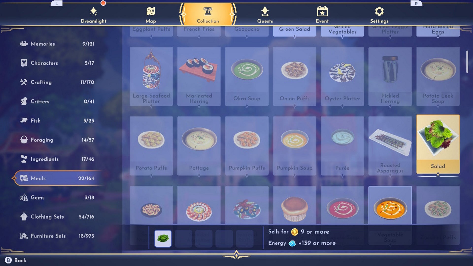 Disney Dreamlight Valley recipes list, best recipes for 3 star, 4 star